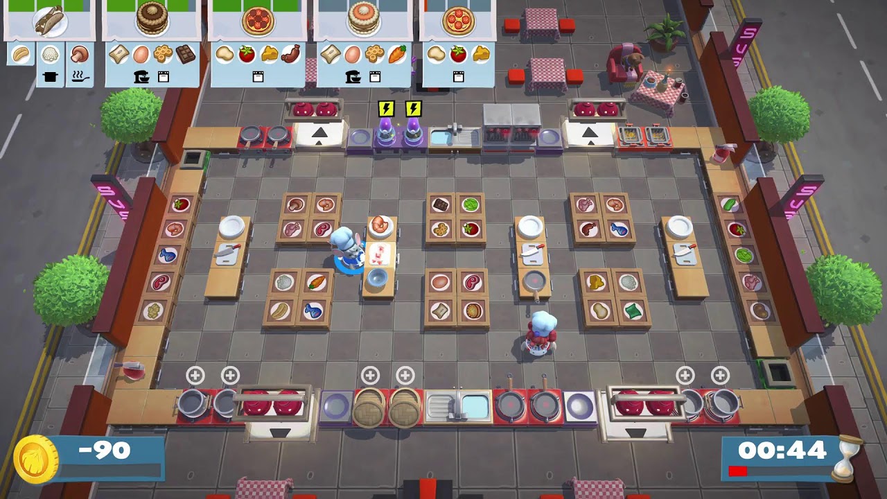 Overcooked 2 雙人測試1練習