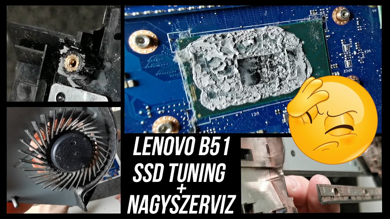 LENOVO B51 A laptop, ami nem volt szétszedve...vagy mégis, kisebb ill. nagyobb hibák törések, bakik