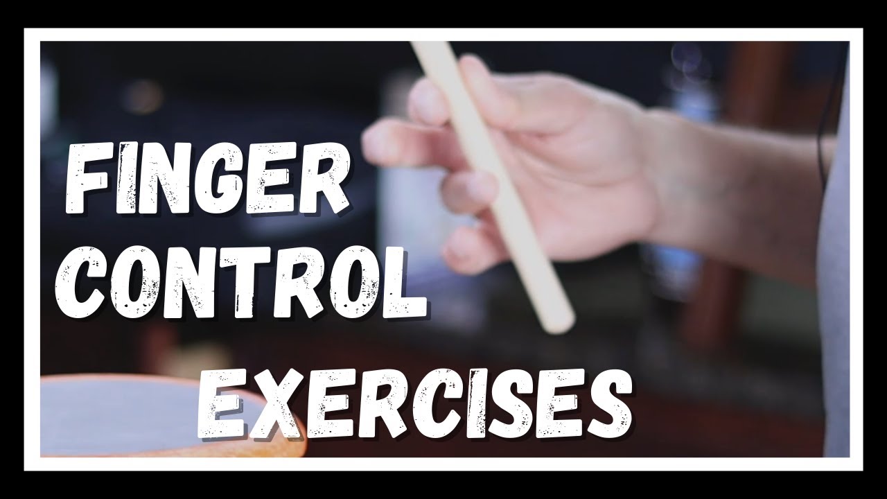 GREAT FINGER EXERCISES That will Improve Your Chops || Practice Pad Studies