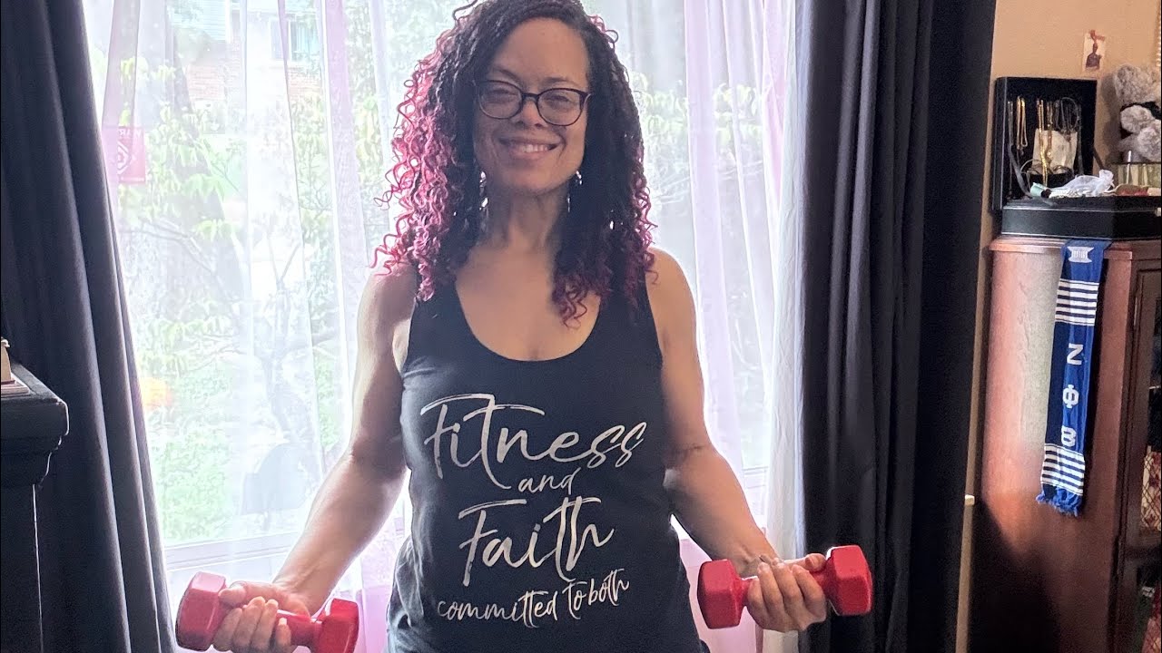 Faith to Fit, workout to Let the Church Sing by Tauren Wells! #faithfitness 