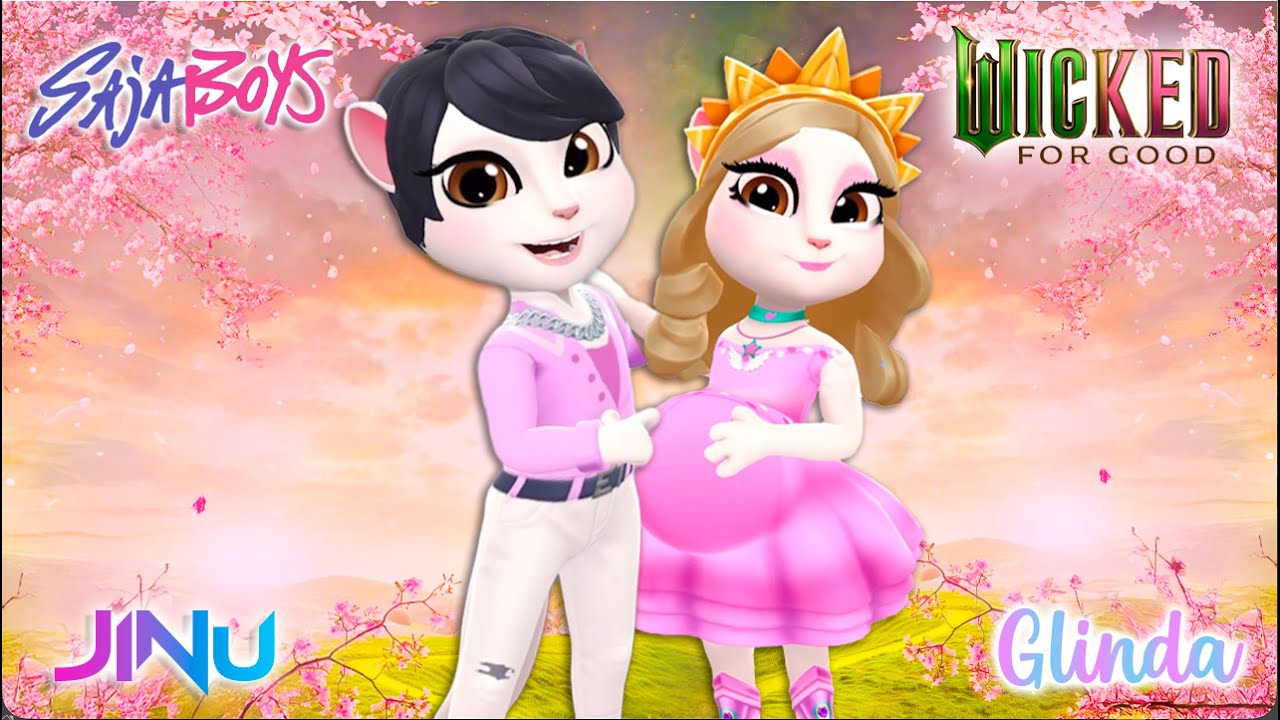 💖✨ My Talking Angela 2  | Glinda with Jinu New Update 😘💋  Cosplay Makeover ✨