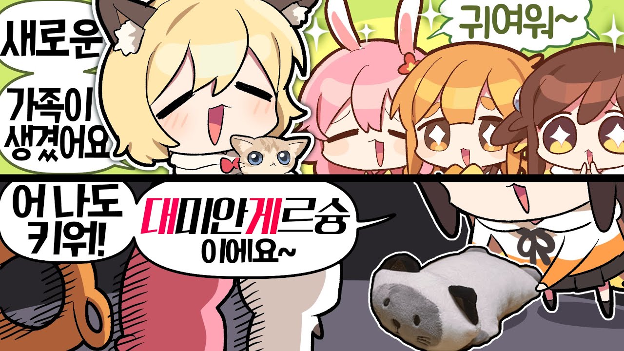 【 탬탬버린 】 - 우리집 고양이 이름은 대미안 게르슝이야 ㅎㅎ