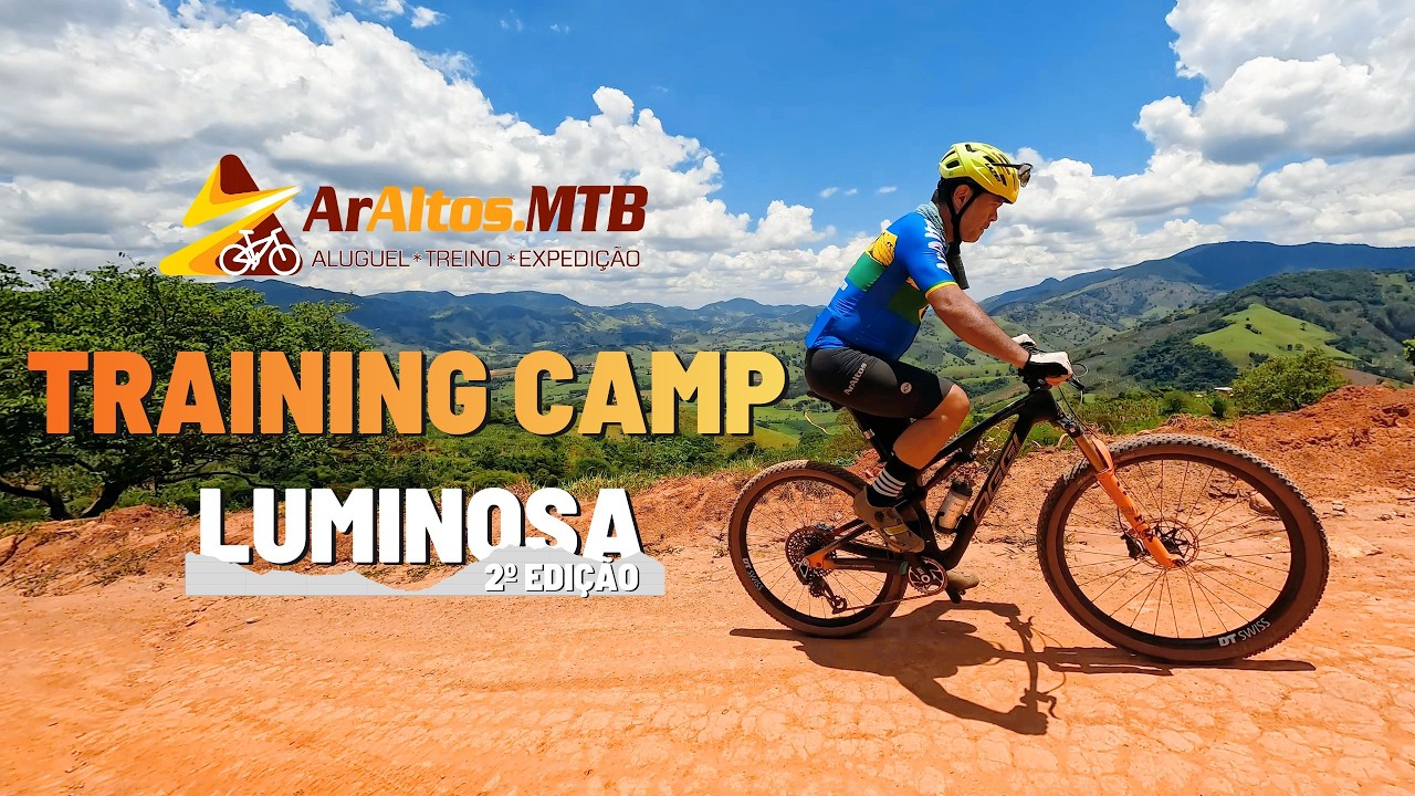 9 KM de SERRA - A Luminosa Mostrou Por Que é Temida - Training Camp AraltosMTB | CarlosBarrosBike