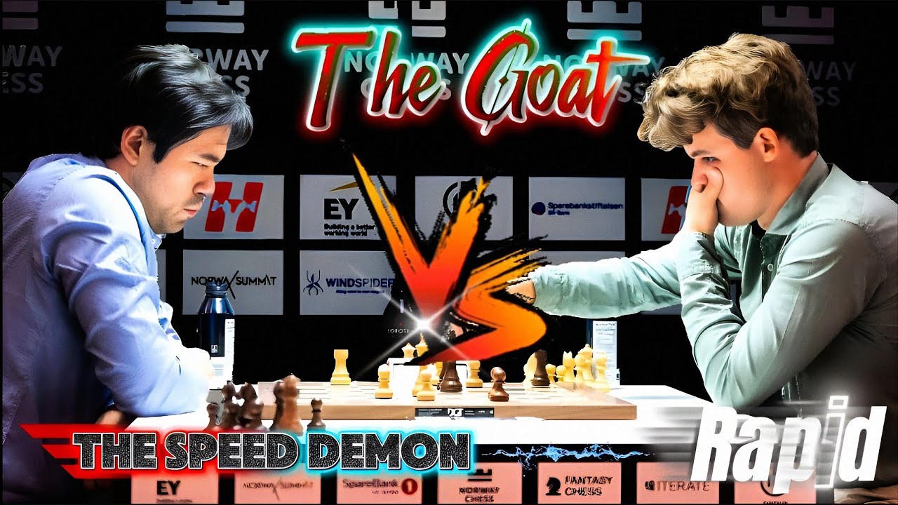 Armageddon!!! Magnus Carlsen Vs Hikaru Nakamura || Norway Chess - Rapid