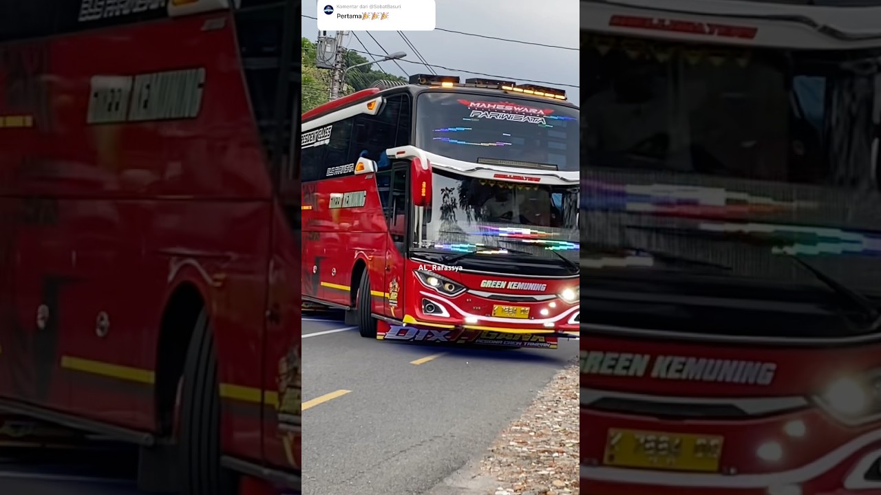 Rombongan Bus Basuri #telolet #basuri #basurimania #busmania #buscommunity #fypshorts #viralshort