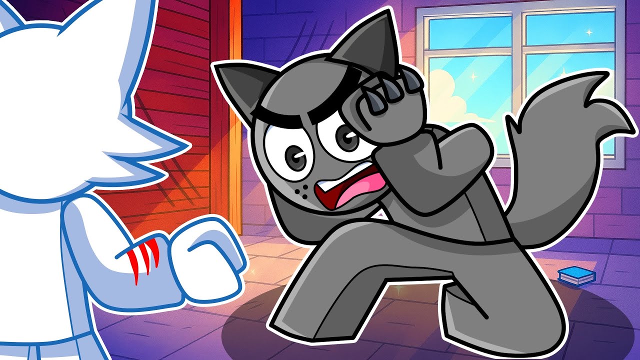 ¡El oscuro secreto de GRAY! HOMBRE LOBO🐺 (sprunki)