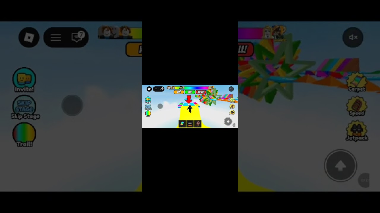 I played a roblox obby