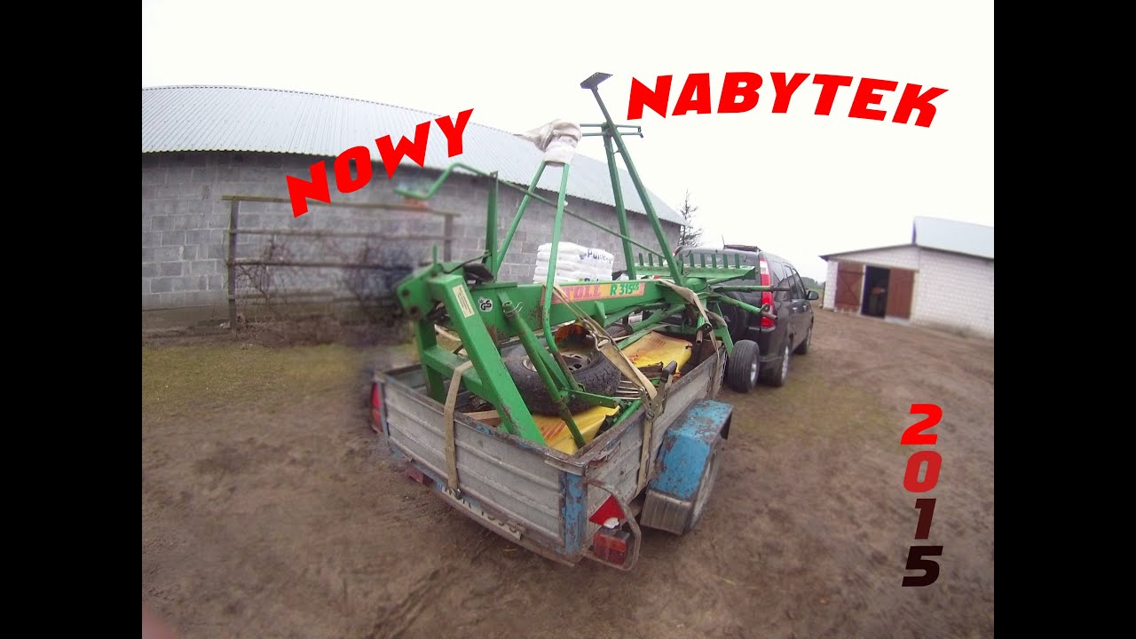 Nowy Nabytek 2015 - Zgrabiarka Stoll R315DS