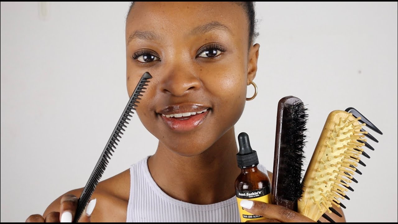ASMR - Oiling and Brushing Your Hair In Zulu (with layered sounds)