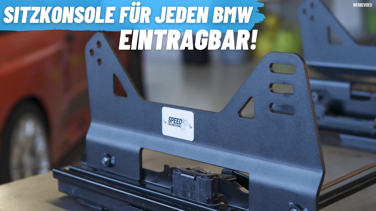 Sitzkonsole für Rennsitz mit TÜV Teil 2/2 BMW F-SERIE | ZRC