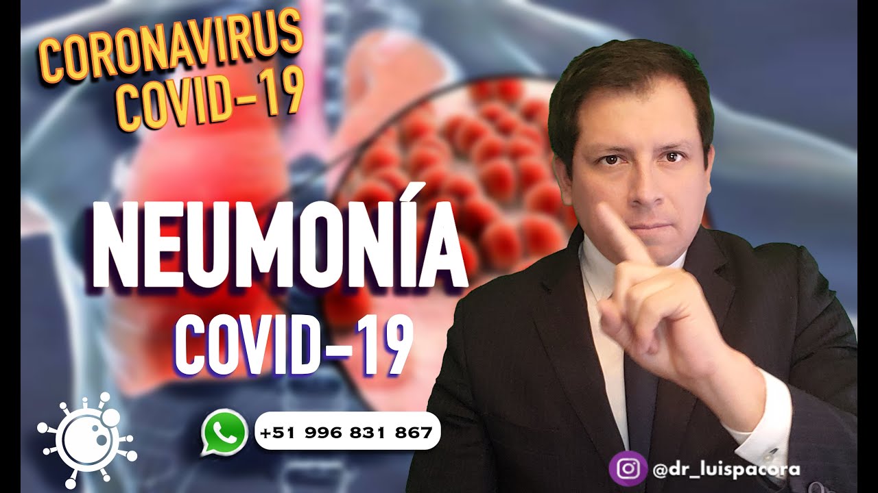 NEUMONÍA ⚠️ COMPLICACIÓN EN LA ENFERMEDAD COVID 19 QUE DEBEMOS EVITAR ❗️