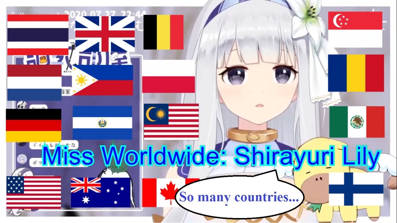 Which country do you come from? - Shirayuri Lily (ViViD VTuber)[ENG SUB]