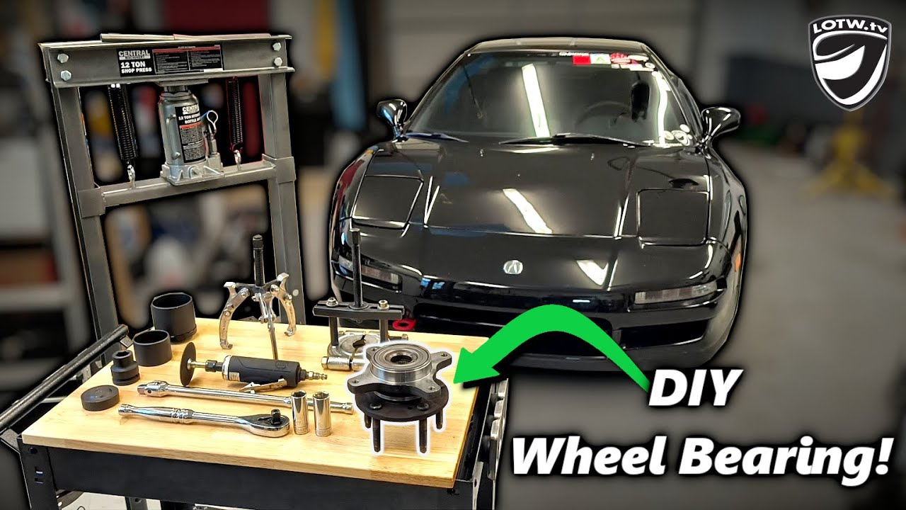 300k Mile NSX Refresh: Rear Wheel Bearing DIY - I broke things so you don't have to!