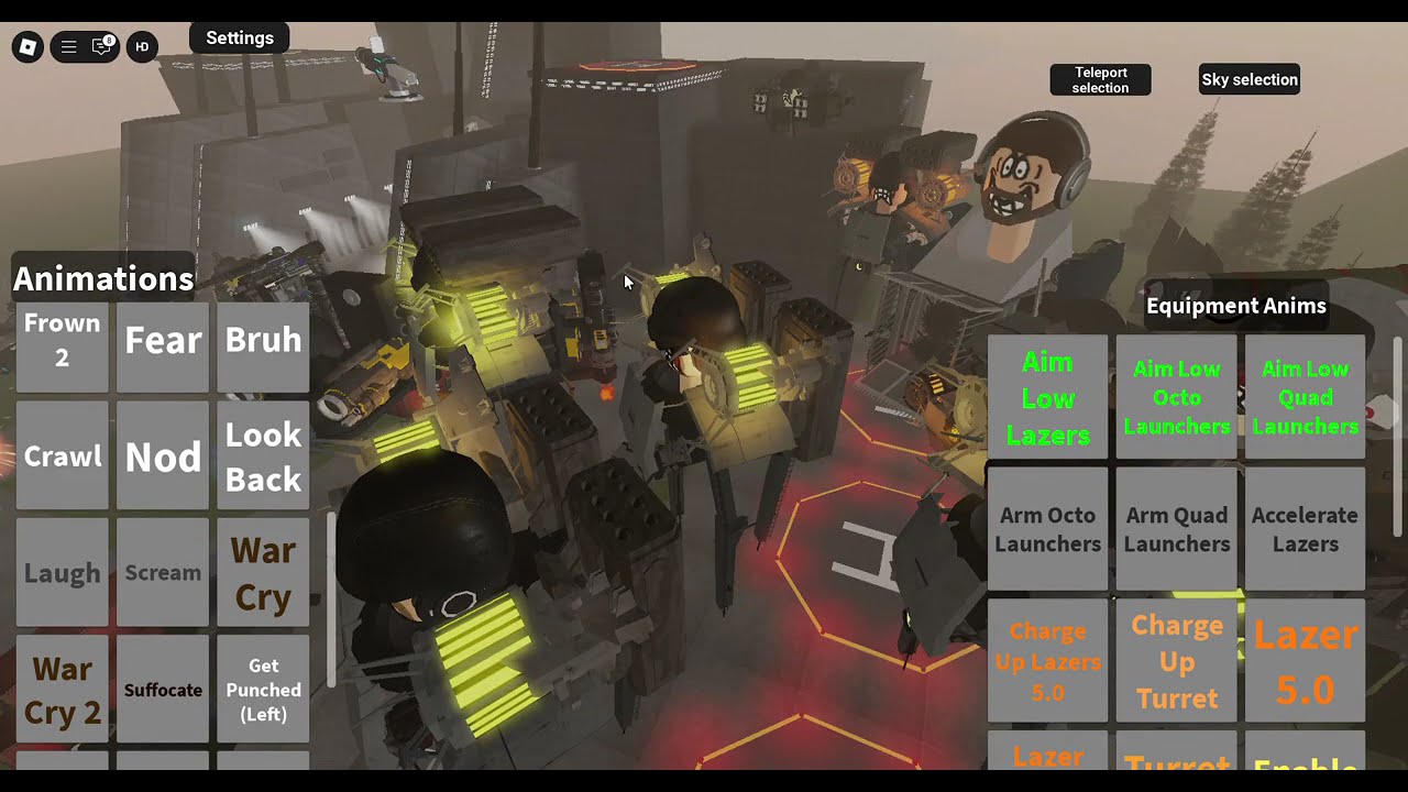 public server cooperates to recreate ep 79 of skibidi toilet (outside part)| Strange Bathtub War