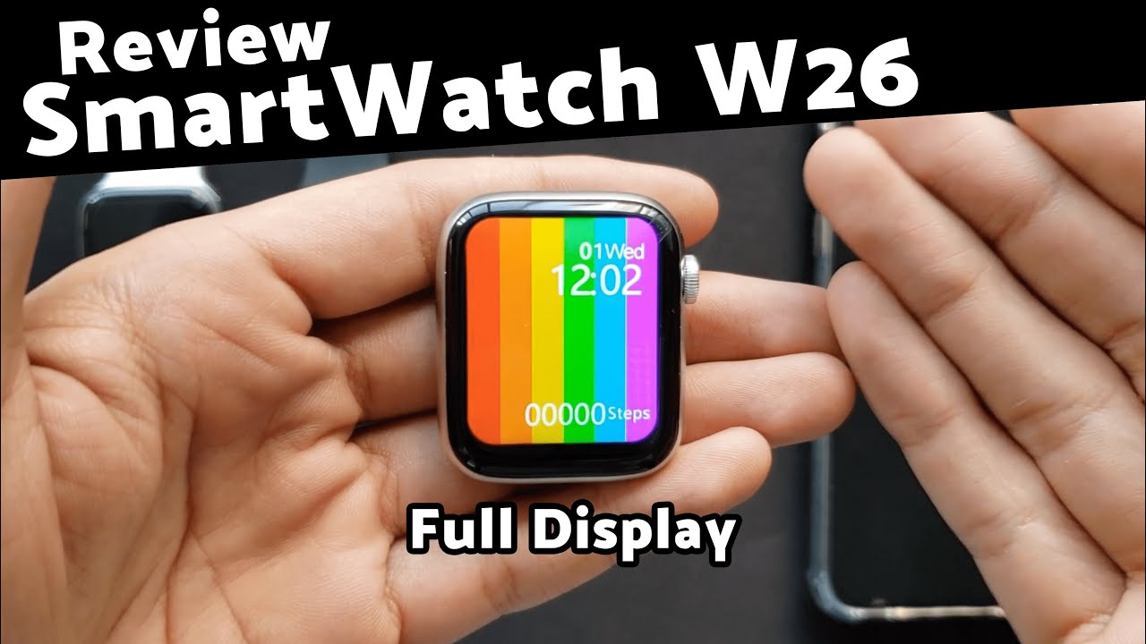 REVIEW SmartWatch W26 / Como conectarlo y Prueba de agua