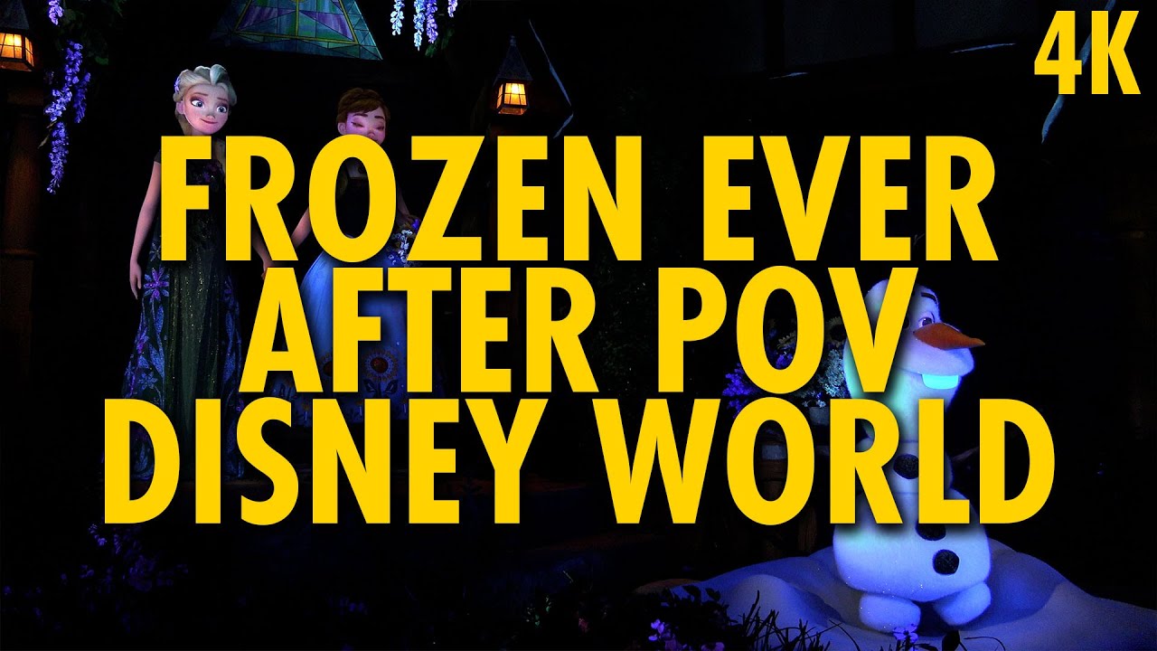 Frozen Ever After POV at Epcot | Walt Disney World
