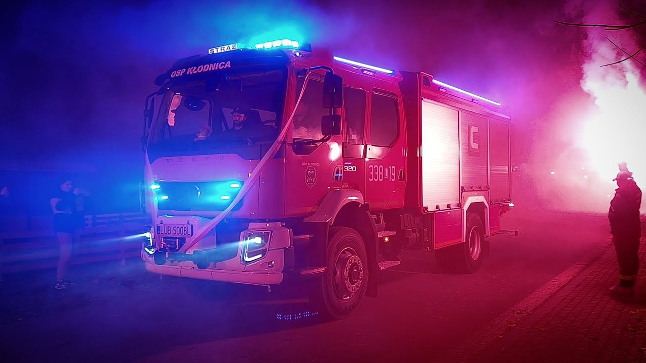 [NOWOŚĆ] Powitanie wozu dla OSP Kłodnica- 338[L]19 GBA Volvo FL 4x4 320/Bocar
