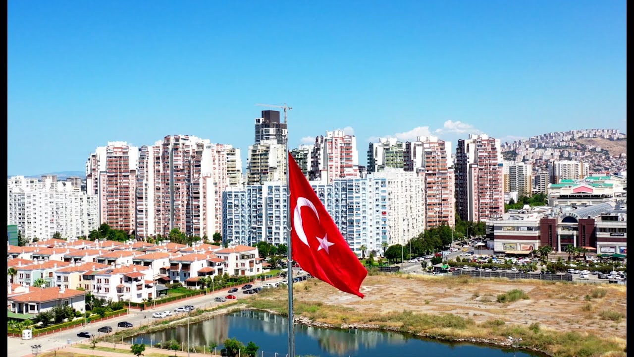 MAVİŞEHİR Balık&ccedil;ı Barınağı   (havadan drone &ccedil;ekimi)   KARŞIYAKA  İZMİR