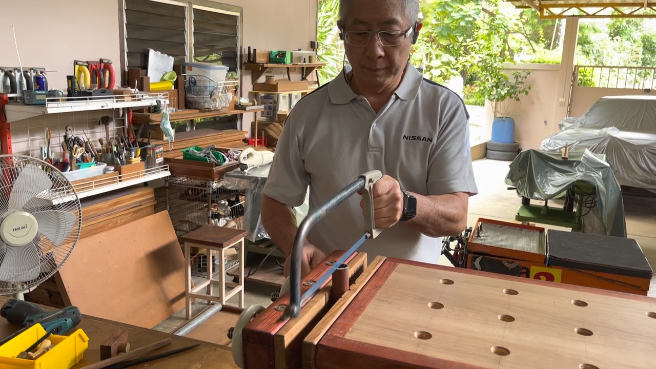 My knockdown mini workbench.