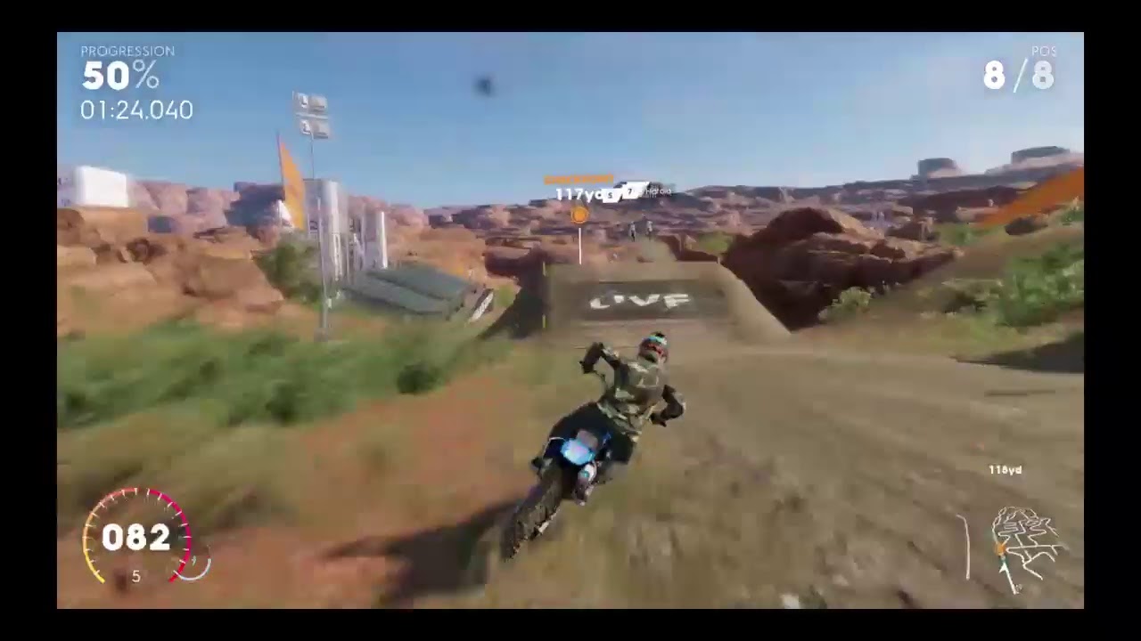 The crew2 dirt bike racing