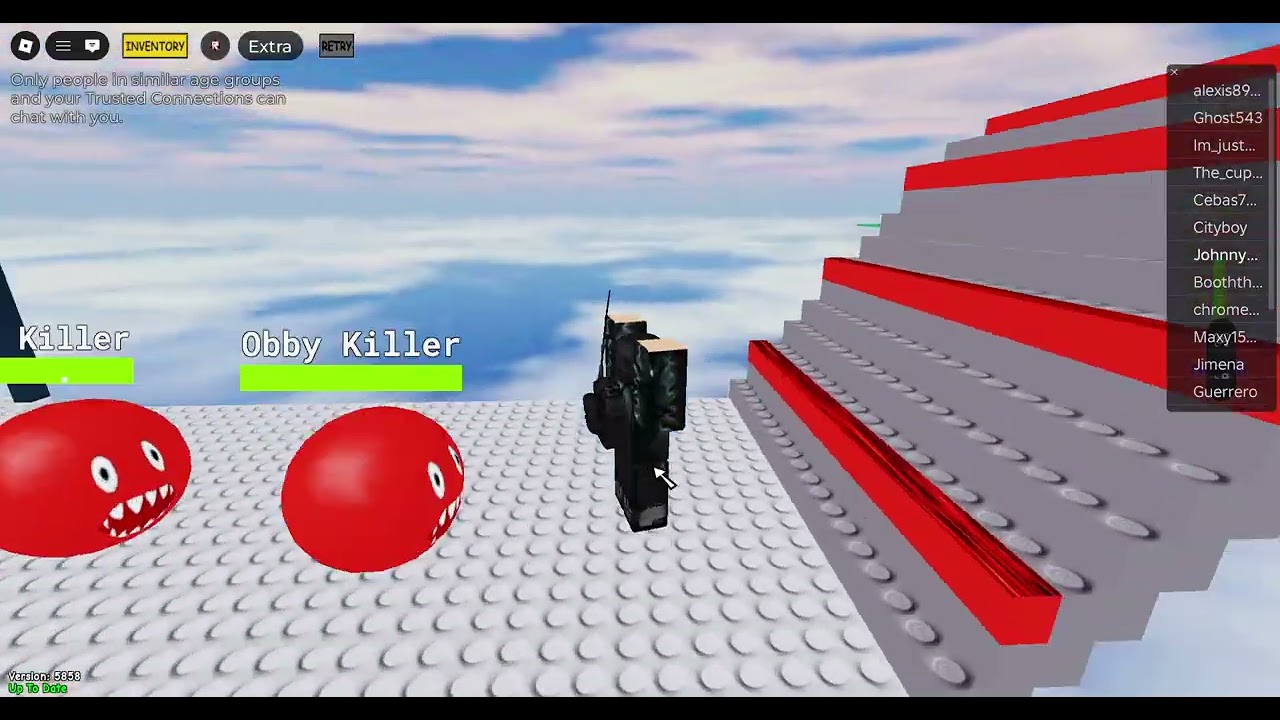 roblox i wana test the game pt2