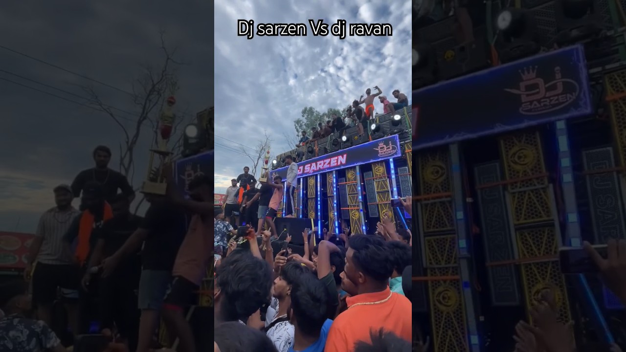 DJ SARZEN VS DJ RAVAN COMPETITION 2024 #djsarzen #youtubeshorts #viralvideo #shortvideo