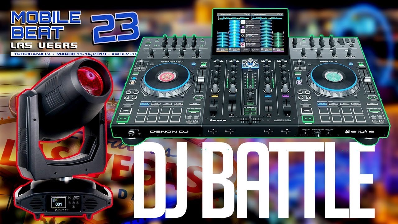 Mobile Beat 2019 - Las Vegas: Denon DJ Prime 4 (First Look) | New DJ Gear 2019 | DJ Battle