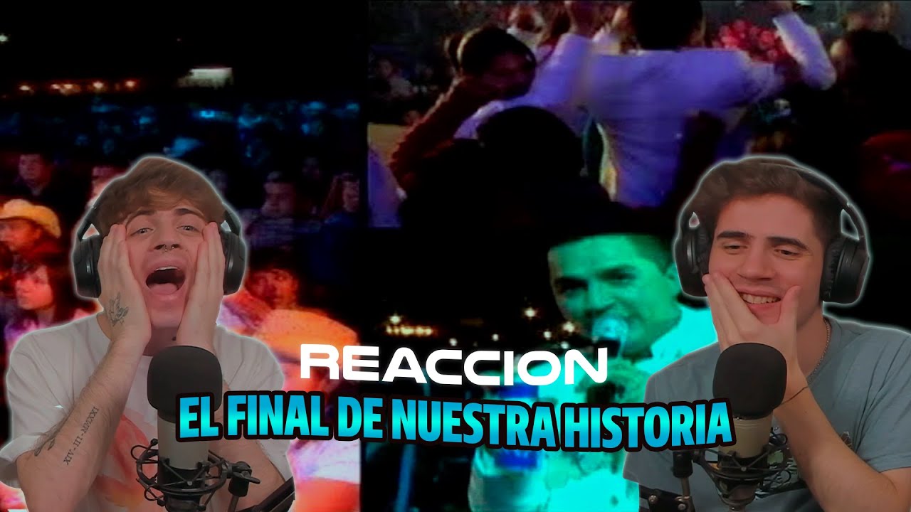 ARGENTINOS REACCIONAN A La Arrolladora Banda El Limón De René Camacho - El Final De Nuestra Historia