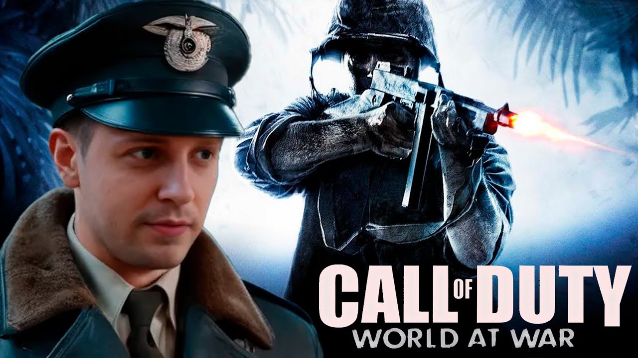 СТИНТ ИГРАЕТ в Call of Duty: World at War ★ Полное прохождение на 9 мая