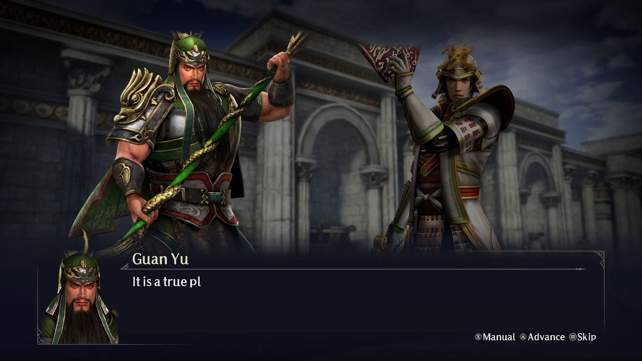 Warriors Orochi 4 - Camp Lines - Guan Yu