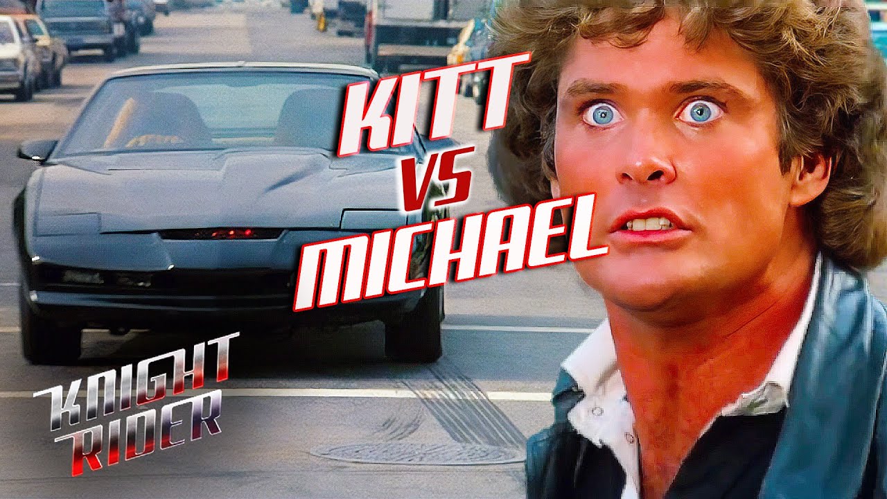 Michael vs KITT! | Unlikely Adversaries | Knight Rider