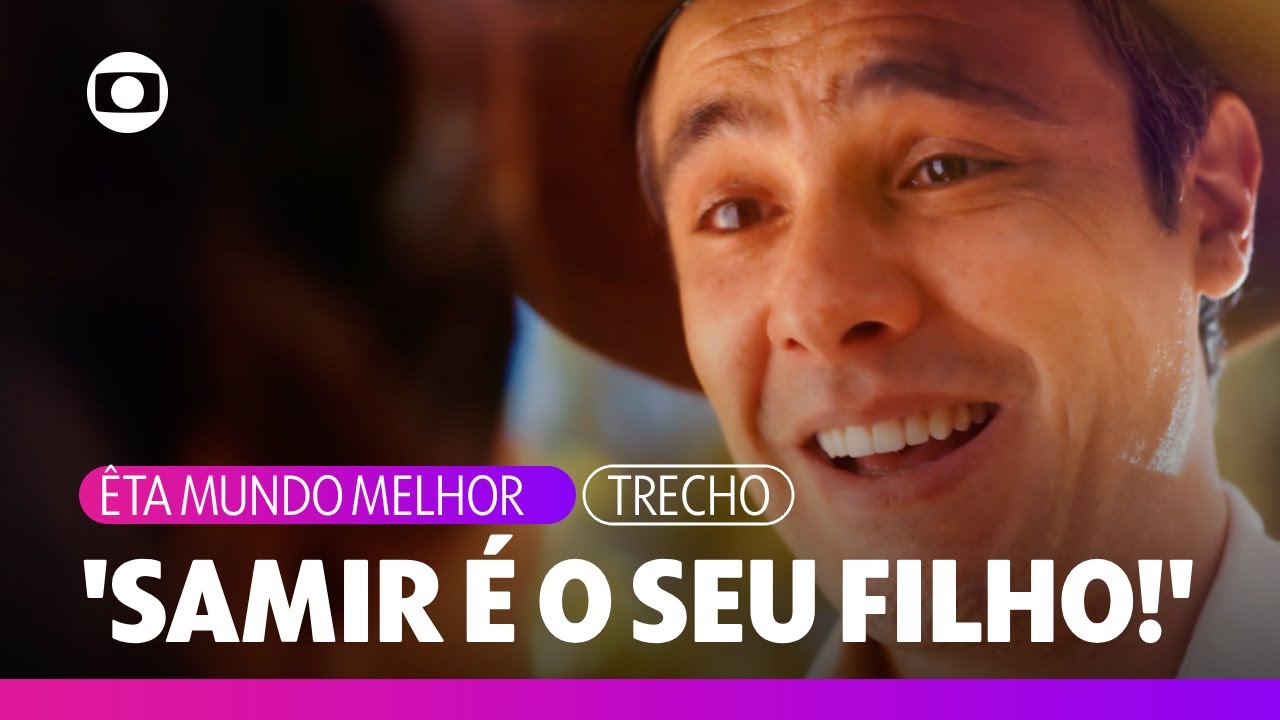Anast&aacute;cia revela a Candinho que Samir &eacute; o filho dele | &Ecirc;ta Mundo Melhor | TV Globo