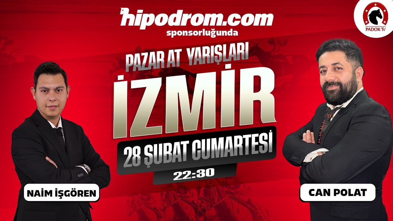 01 Mart 2026 İzmir At Yarışı Tahminleri // Naim İşgören- Can Polat