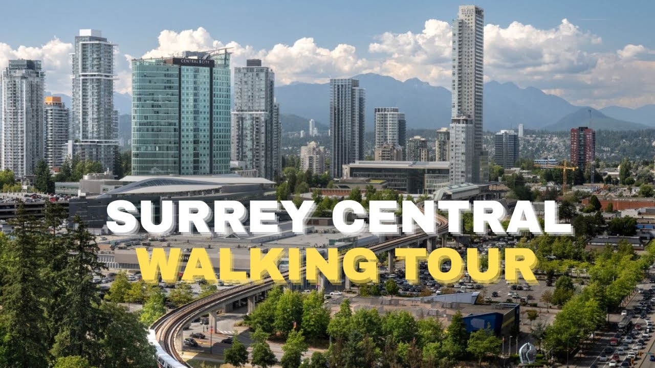 Walking Tour of Surrey Central | Explore the Heart of Downtown Surrey| LIVING IN SURREY WITH TARUN