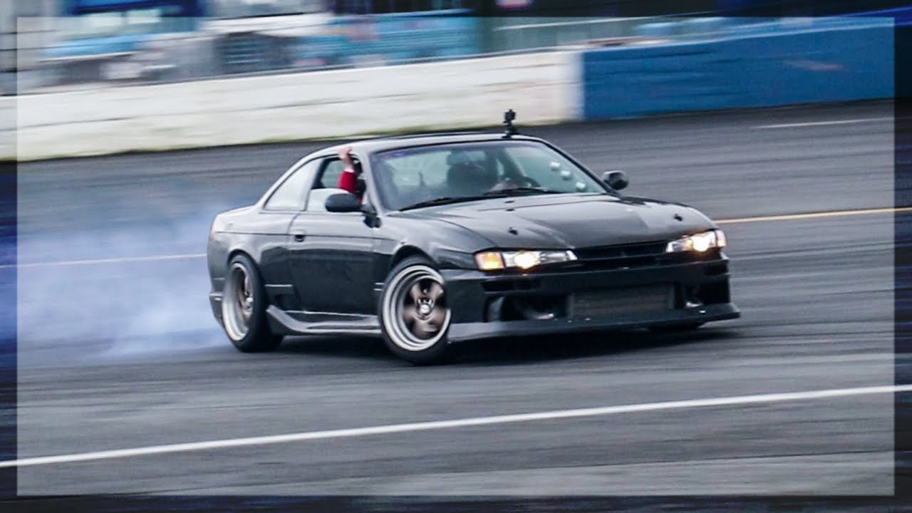 First time DRIFTING in my S14 240SX