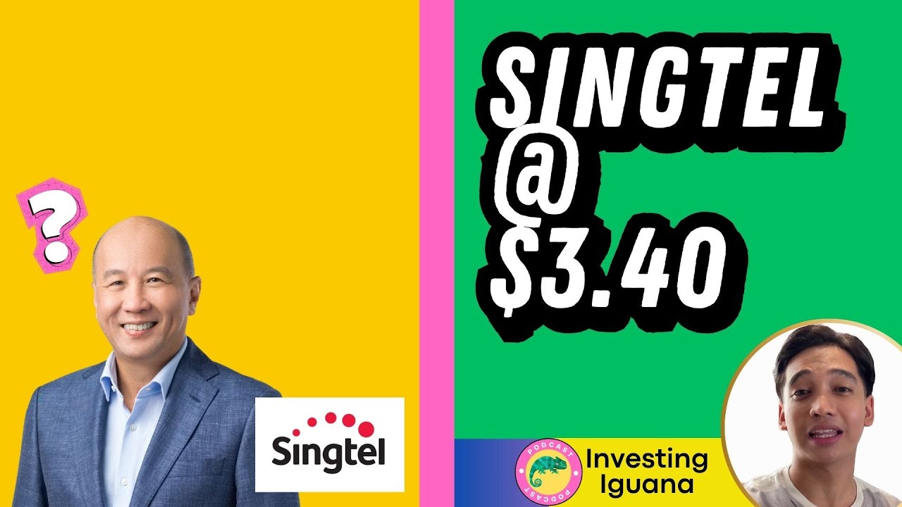 Singtel at $3.40: Bargain or Trap?  | 🦖 #TheInvestingIguana EP733
