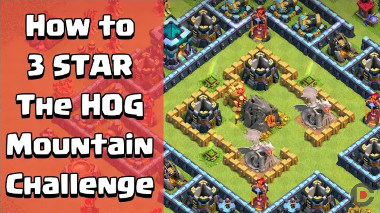 Hog mountain challenge| easy trick easy Strategy| COC2021