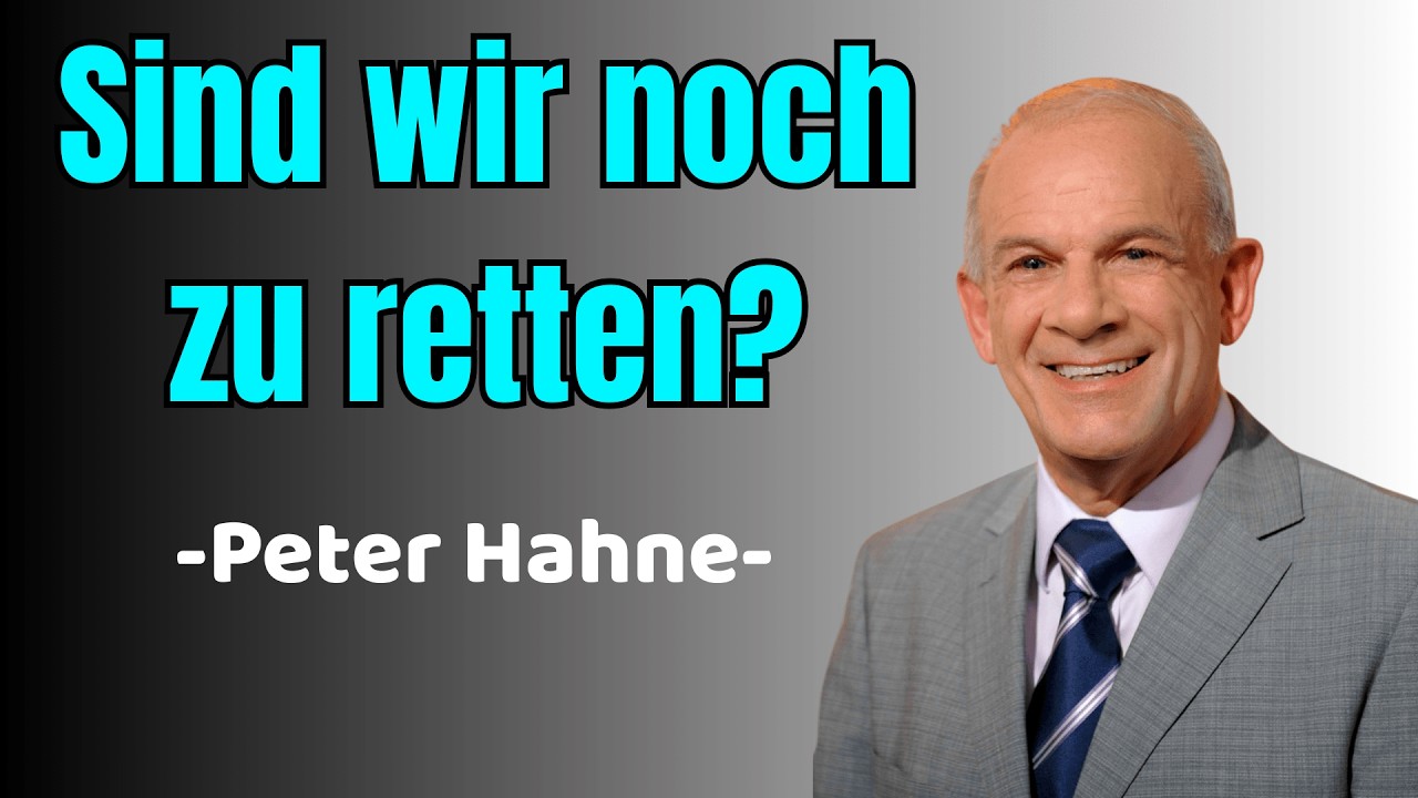 Am Set mit Peter Hahne Sind wir noch zu retten Schonungslose Analyse der aktuellen Lage #PeterHahne