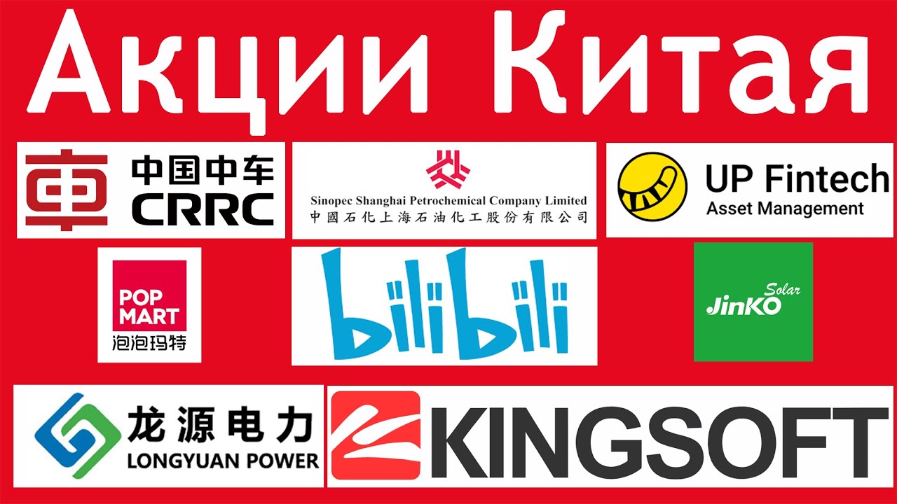 Акции Китая: ZHUZHOU, SINOPEC, Up Fintech, Bilibili, POP MART, JinkoSolar, LONGYUAN, KINGSOFT