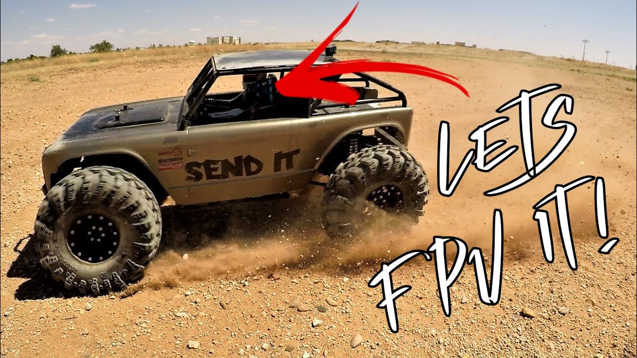 Остался лишний аналоговый видеопередатчик? Сделай из него FPV-проект! // Redcat Racing Wendigo пе...