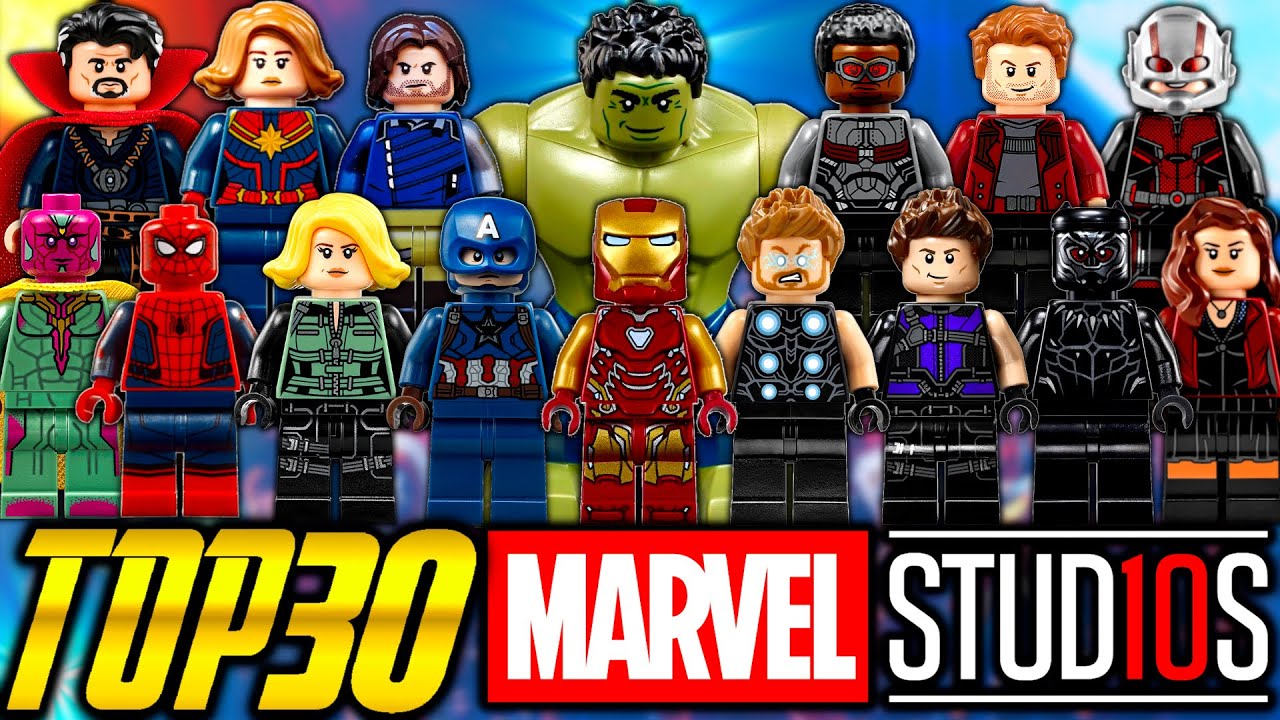 Top 30 LEGO Marvel Superheroes Sets EVER MADE (MCU)