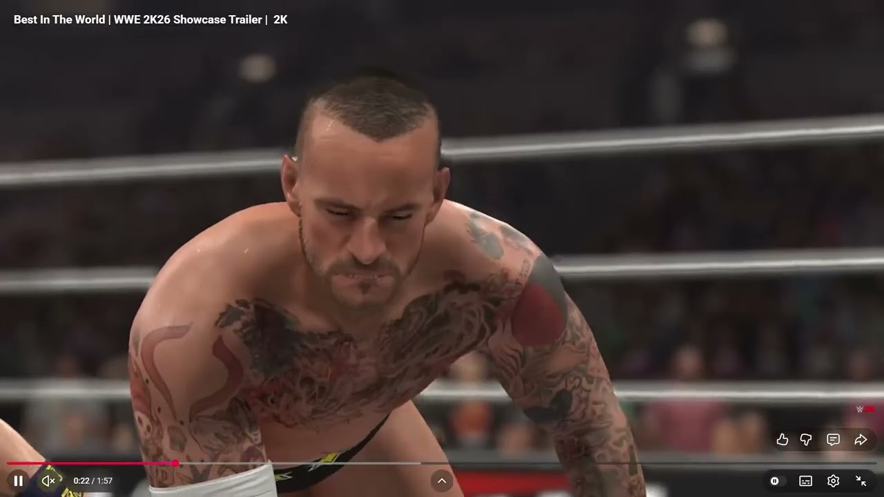 REACTION AI TRAILER DI WWE 2K26