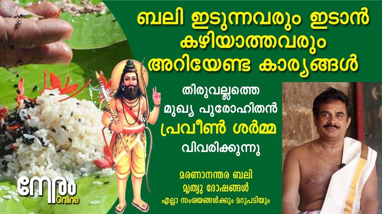 വാവ് ബലി ഇടുന്നവരും ഇടാത്തവരും ചെയ്യേണ്ട കാര്യങ്ങൾ | KarkkadakaVavu 2025 July 24 | മരണാനന്തര ബലിവിധി