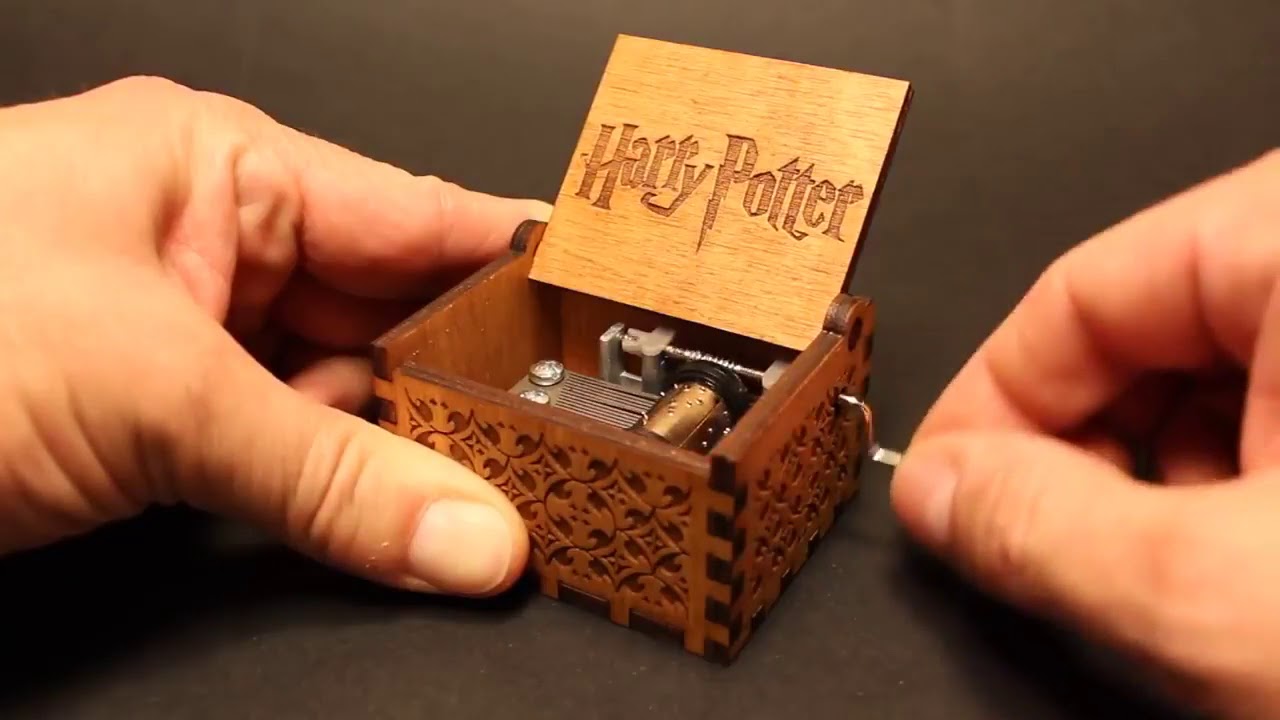 HP Wooden Music Box