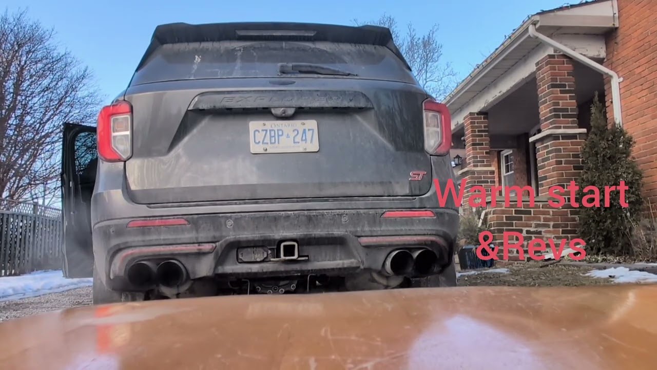 CVF Downpipes & AWE catback!