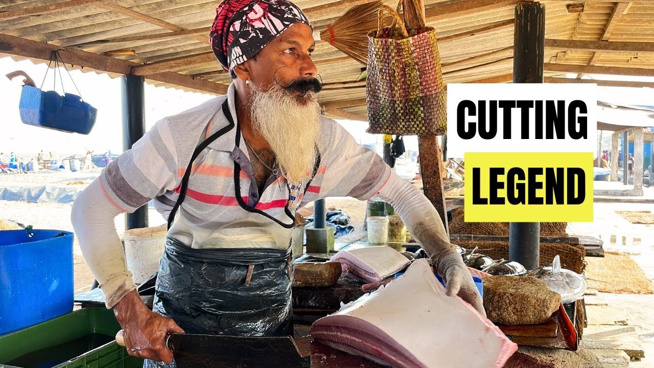 Master of the Blade: 1 Hour of Expert Fish Cutting at the Market🔪