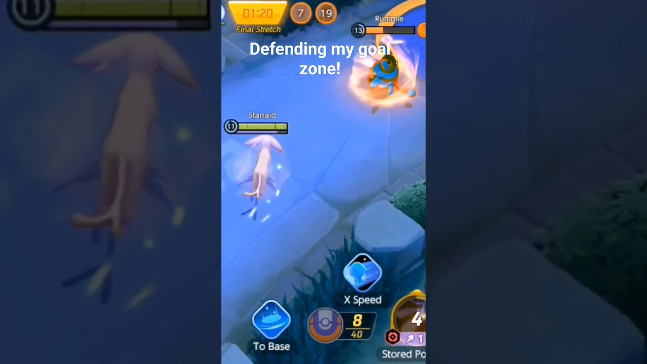Defending My Goal Zone Like a Pro in Pok&eacute;mon Unite
