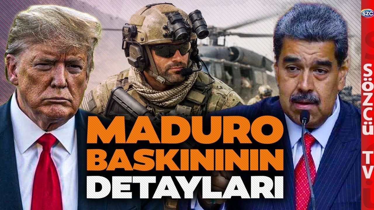 Maduro'ya Delta Force Operasyonu! Trump Emri Verdi ABD Ordusu Kaçırdı! Tüm Detaylar Burada