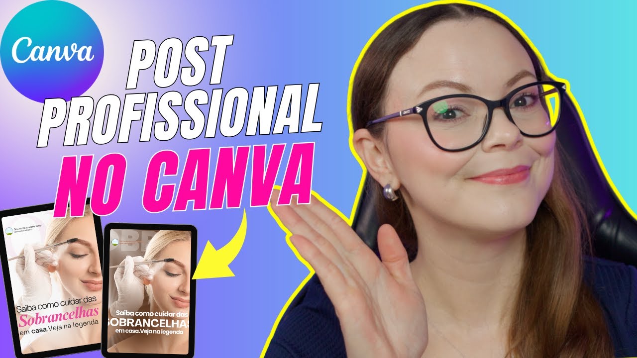 Como fazer uma Arte Profissional no CANVA🔥