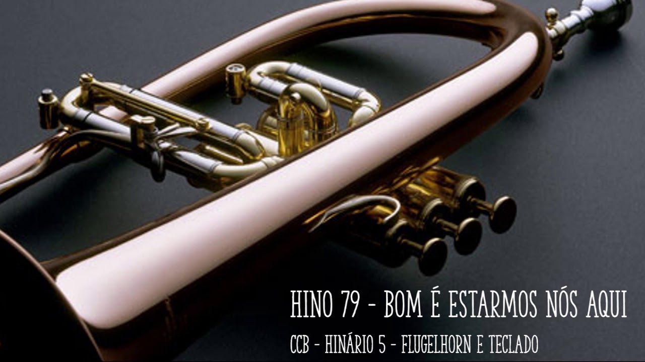 Hino 79 - Bom é estarmos nós aqui - Flugelhorn e Teclado Ir. Matheus - H5 CCB